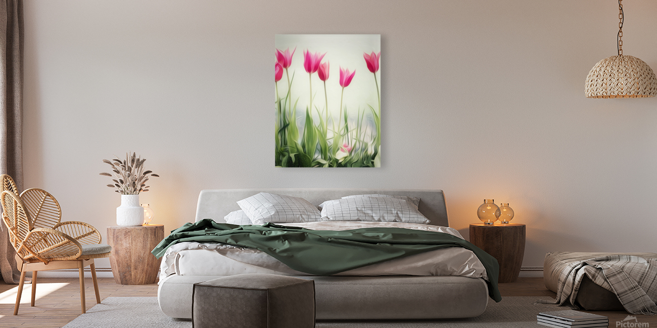 PINK TULIPS Reproduction