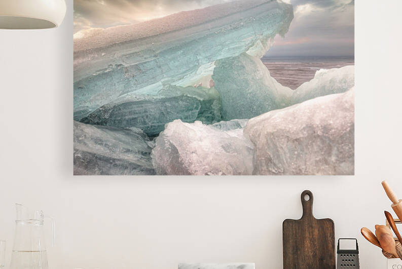BLUE ICE II Reproduction