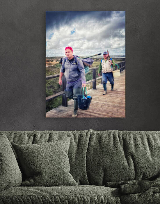 THE CLAM FISHERS by Iris Van Loon