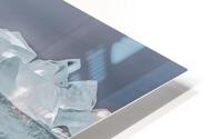 BLUE ICE I HD Metal print