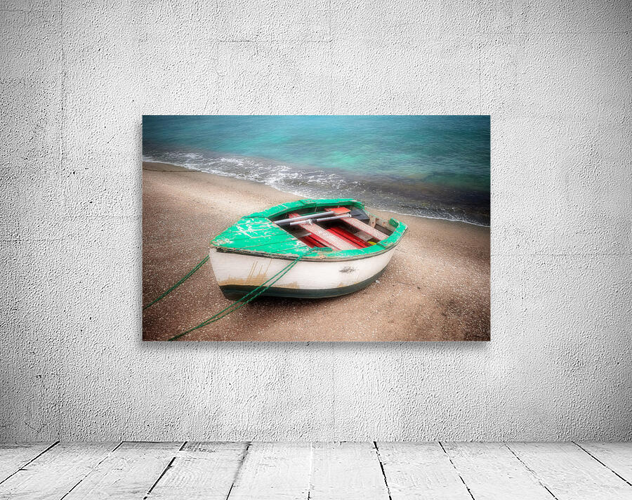 GREEN BOAT Wall Preview