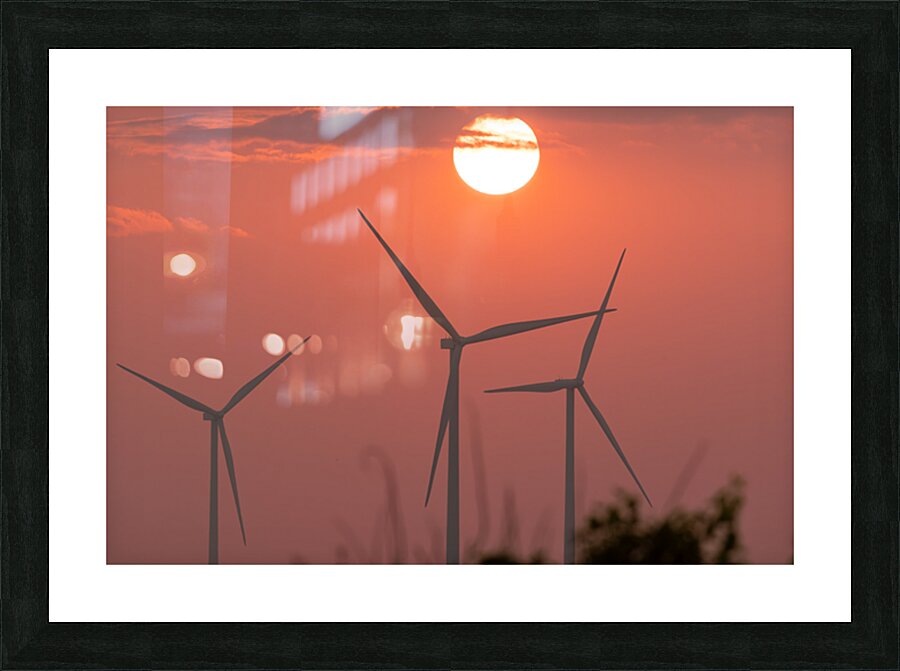 Oklahoma Sunset 1 Picture Frame print