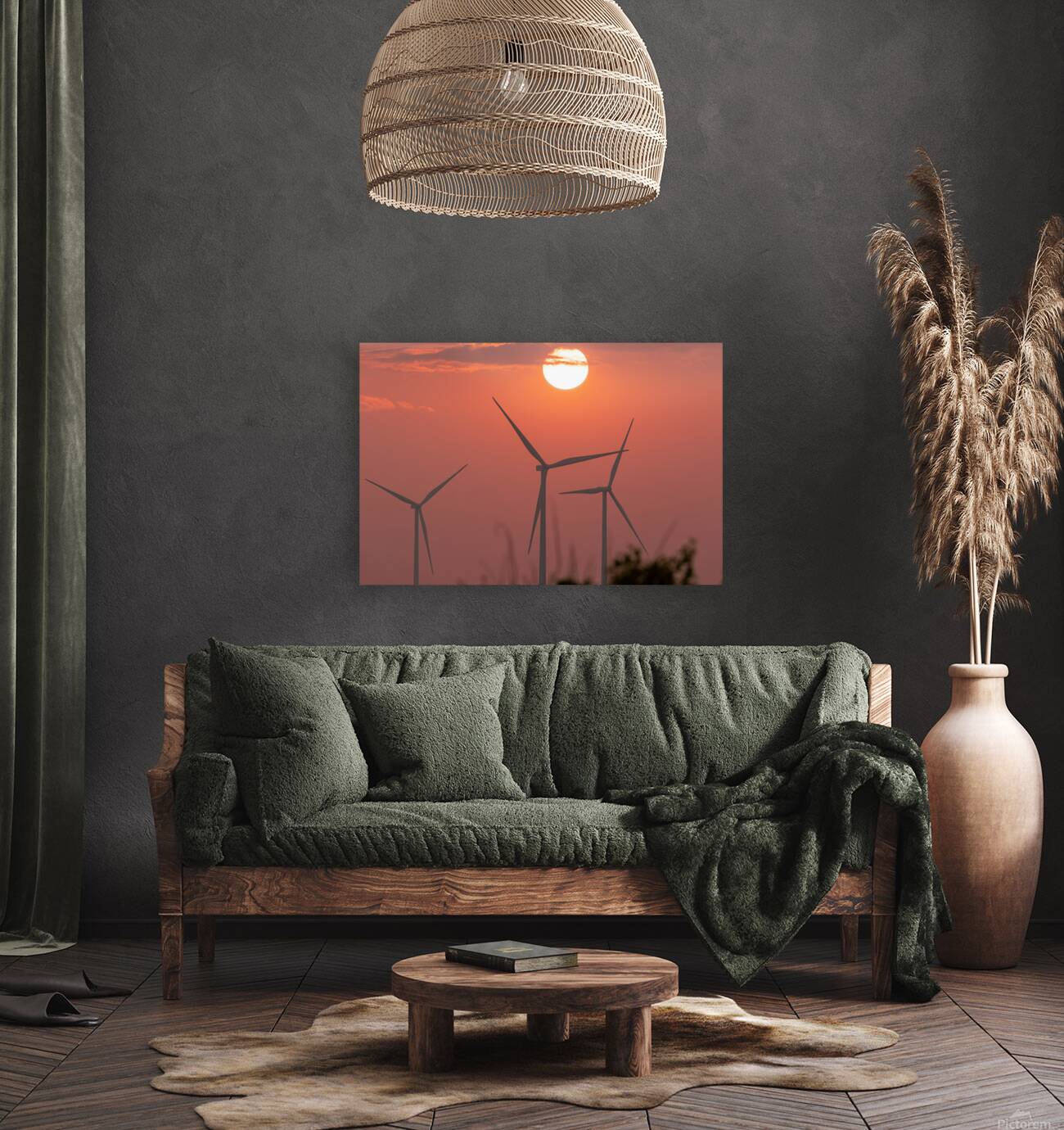 Oklahoma Sunset 1 Reproduction