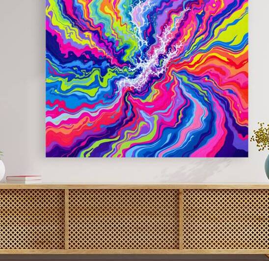 Emotional Waves Chromatic Fluid Motion by HASAG