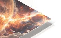 Epic Post-Apocalyptic Desert Storm HD Metal print
