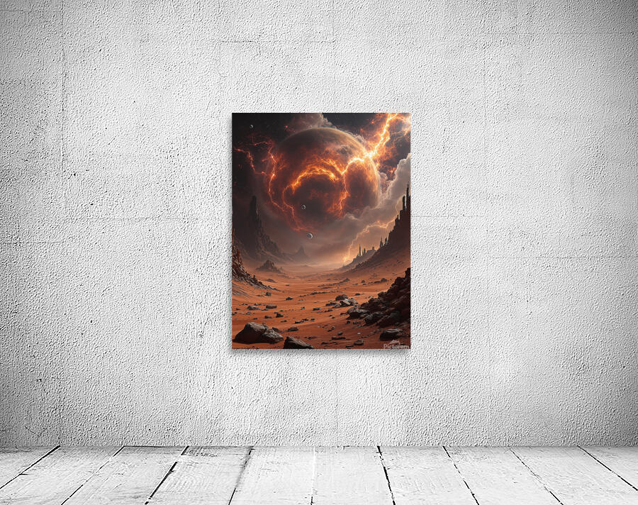 Epic Post-Apocalyptic Desert Storm Wall Preview