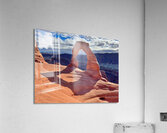 Delicate Arch in Spring Acrylic Print