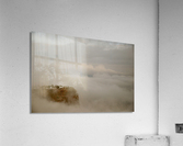 Mesa Edge Pushing Through Clouds Acrylic Print