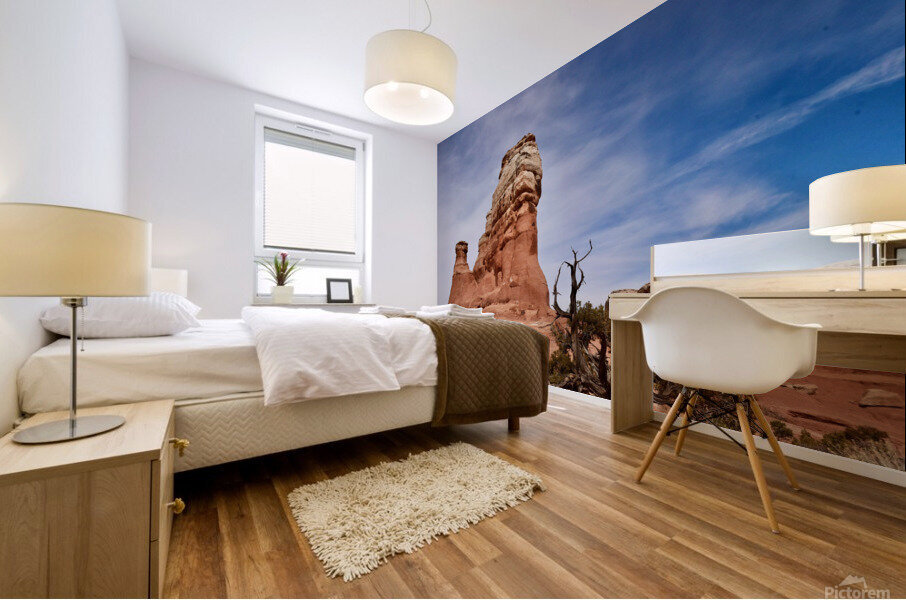 Arches Rock Tower Mural print