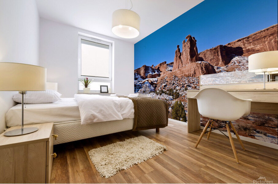 The Three Gossips Mural print