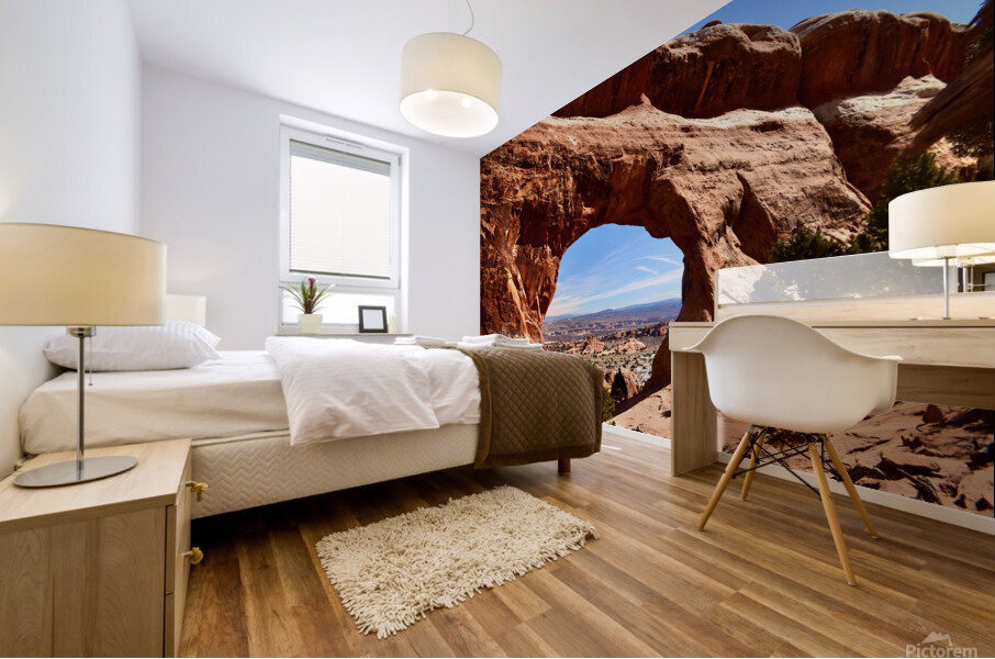 Porthole Arch Mural print