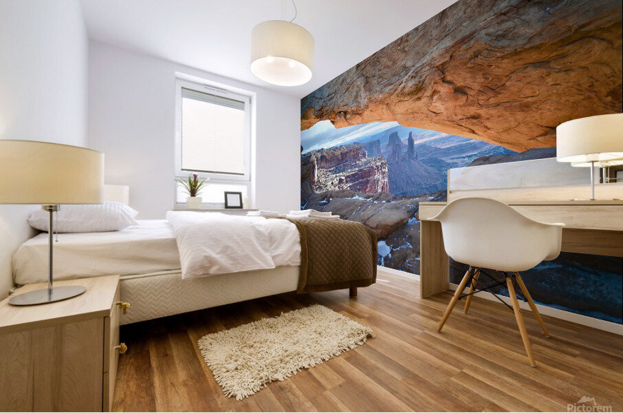 Mesa Arch Winter Right Side Mural print