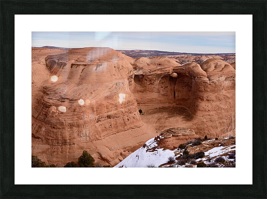 Delicate Arch Hike Up Picture Frame print
