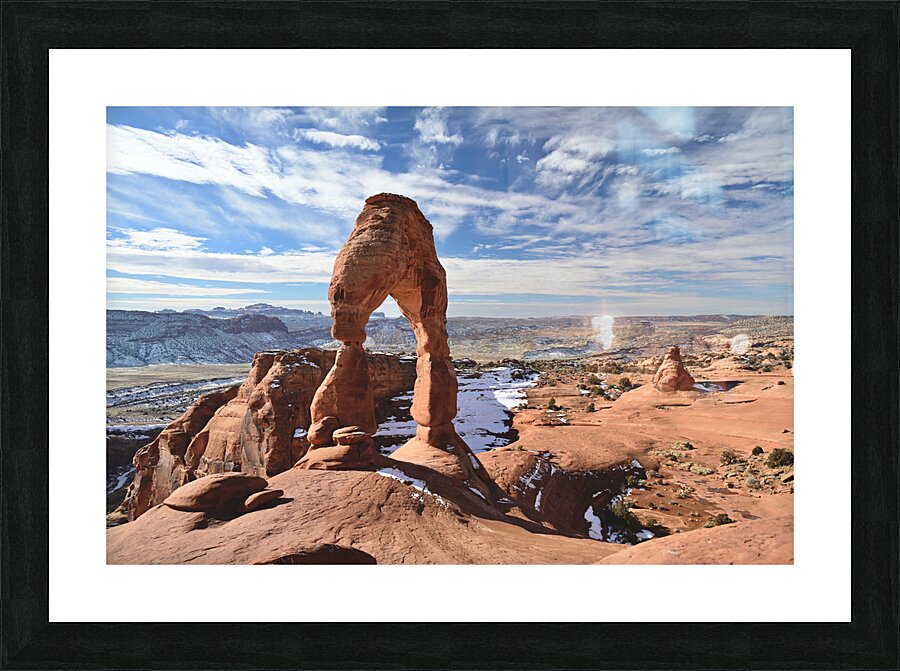 Delicate Arch Looking West Picture Frame print