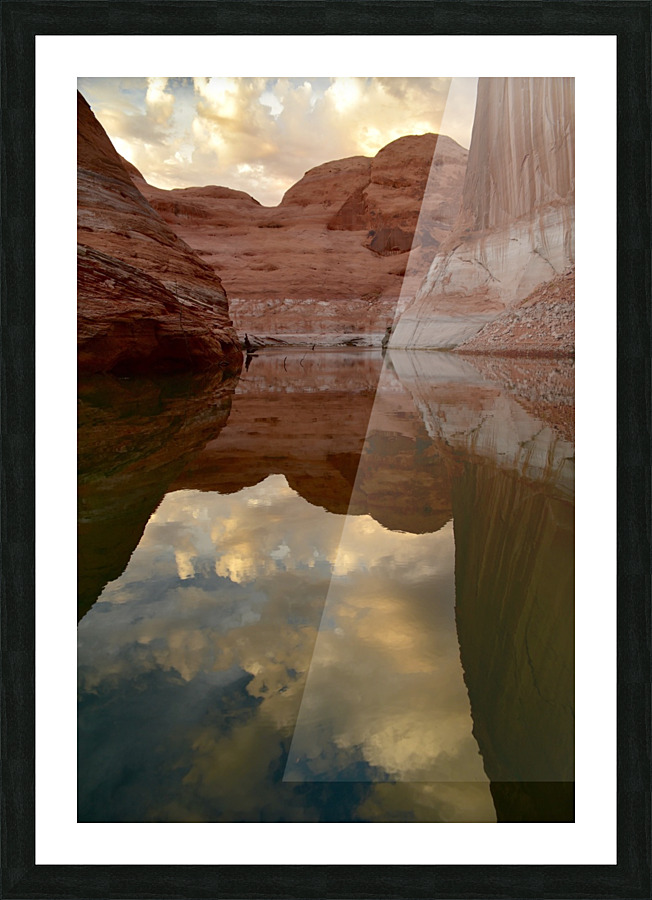 Reflection Canyon at dawn Picture Frame print