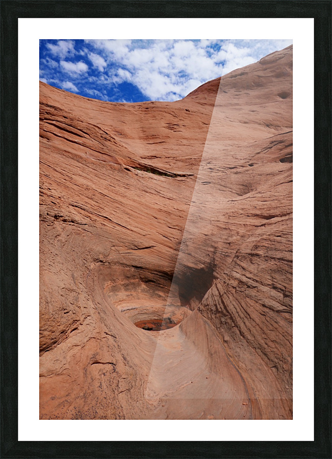 Lake Powell Pothole Picture Frame print