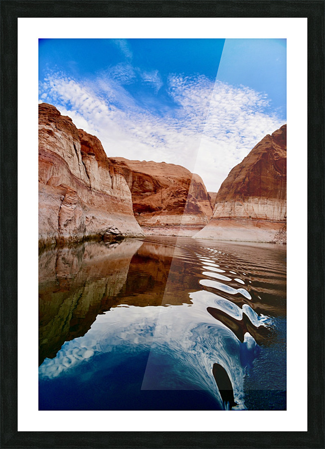 Reflection Canyon Wake Picture Frame print