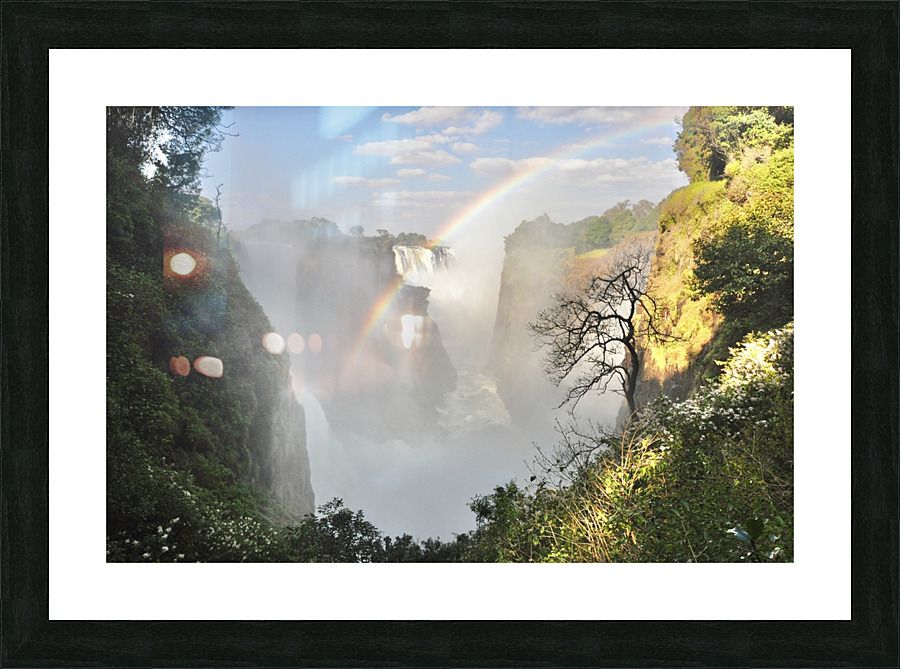 Victoria Falls Midlevel Picture Frame print