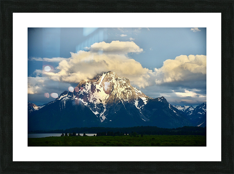 Mt Moran Tetons Picture Frame print