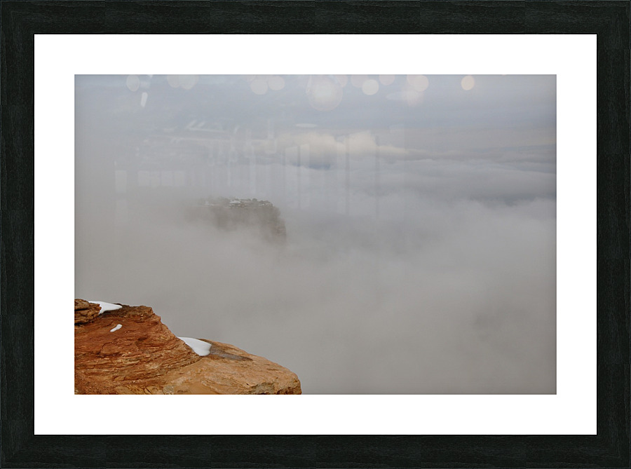 Fleeting Cloud Islands Picture Frame print