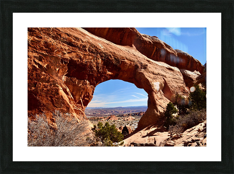 Porthole Arch Picture Frame print