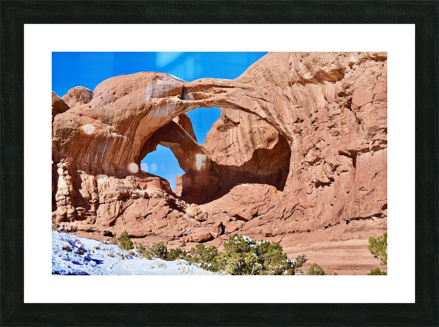 Arches Double Arch Picture Frame print