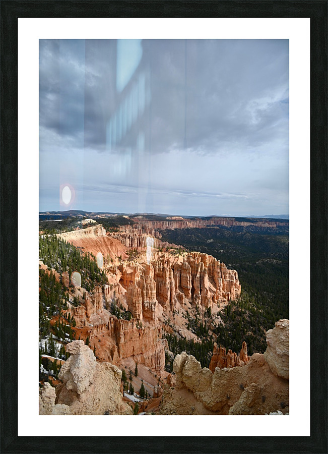 Bryce Rainbow Pt 1 Picture Frame print