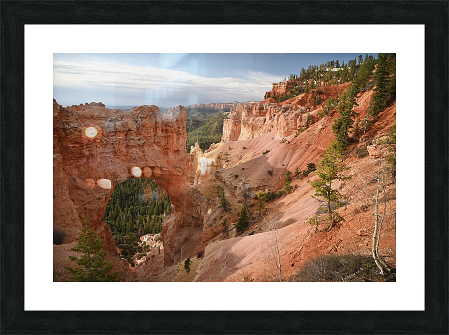 Bryce Natural Bridge Picture Frame print