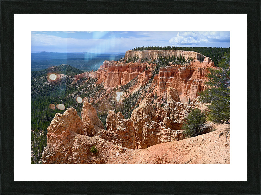 Bryce Rainbow Pt 2 Picture Frame print
