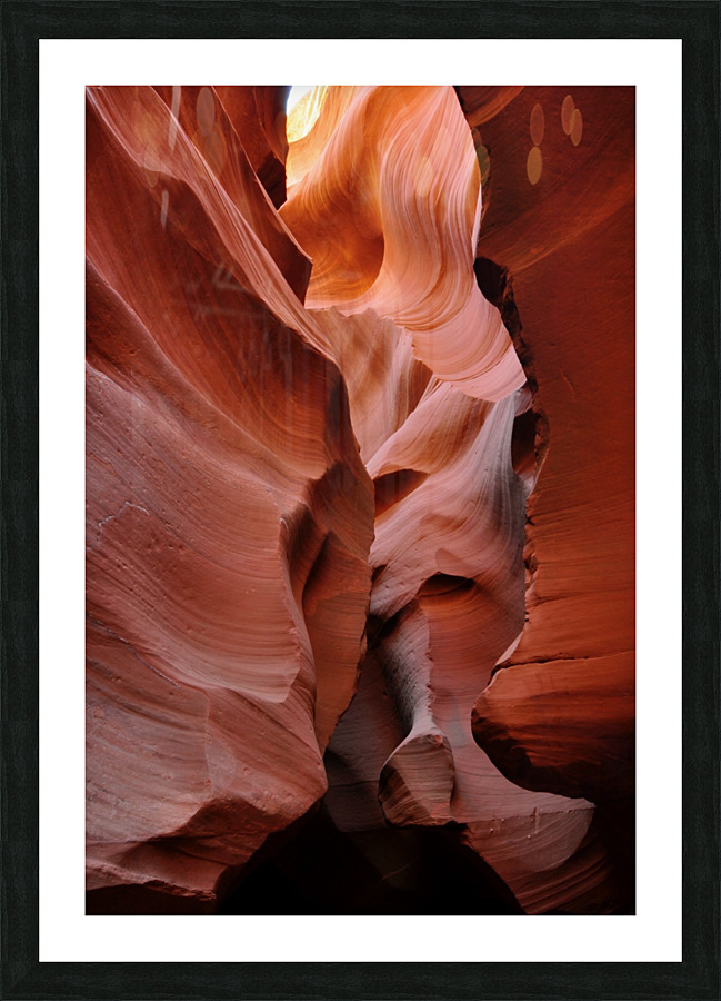 Antelope Canyon 3 Picture Frame print