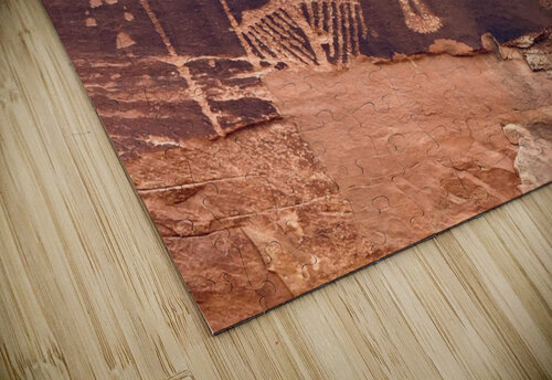 Arches Petroglyph Panel Tom Fritz puzzle