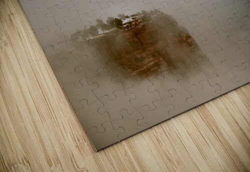 Mesa Edge Pushing Through Clouds Tom Fritz puzzle