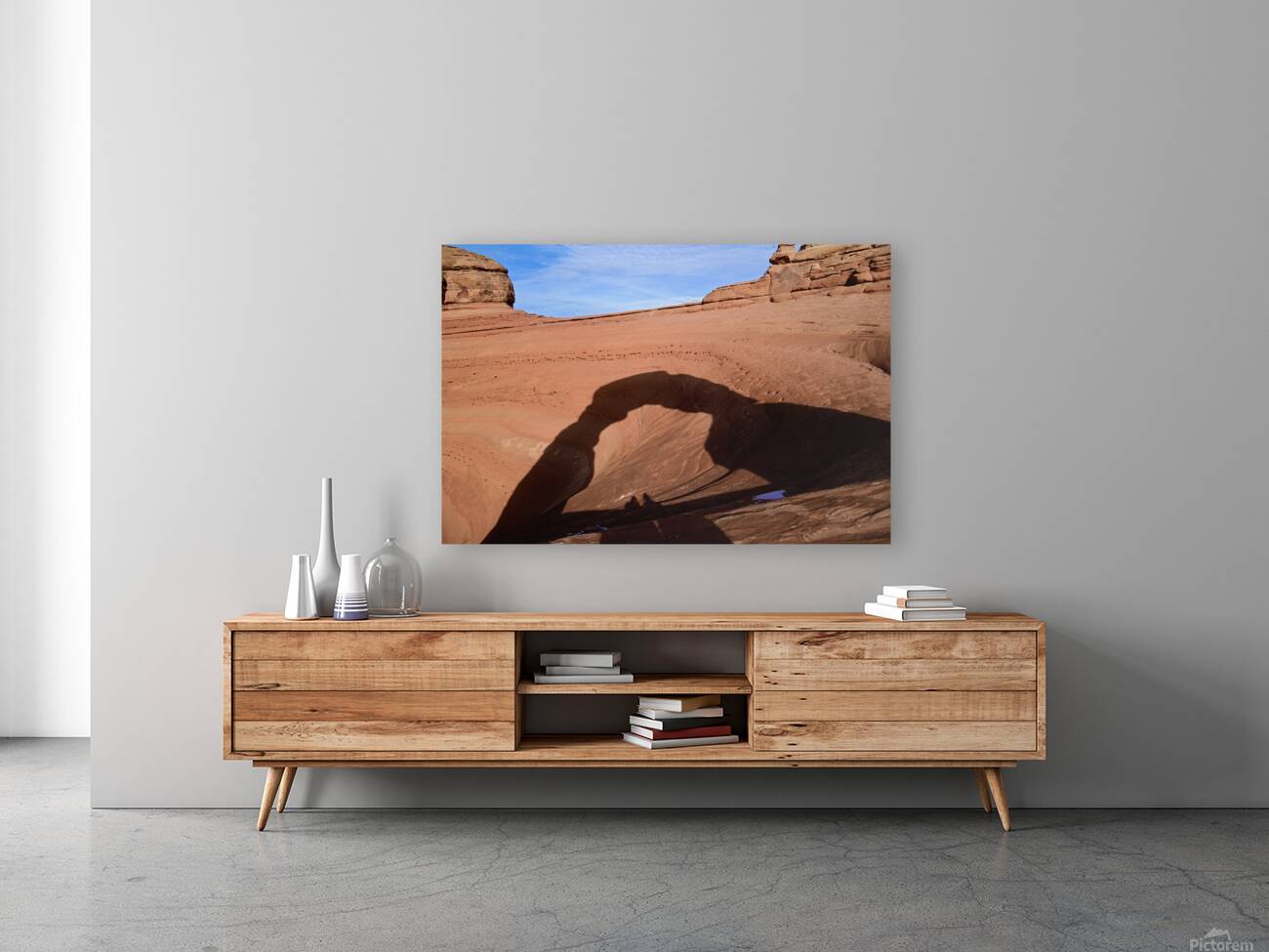 Delicate Arch Winter Shadow Reproduction