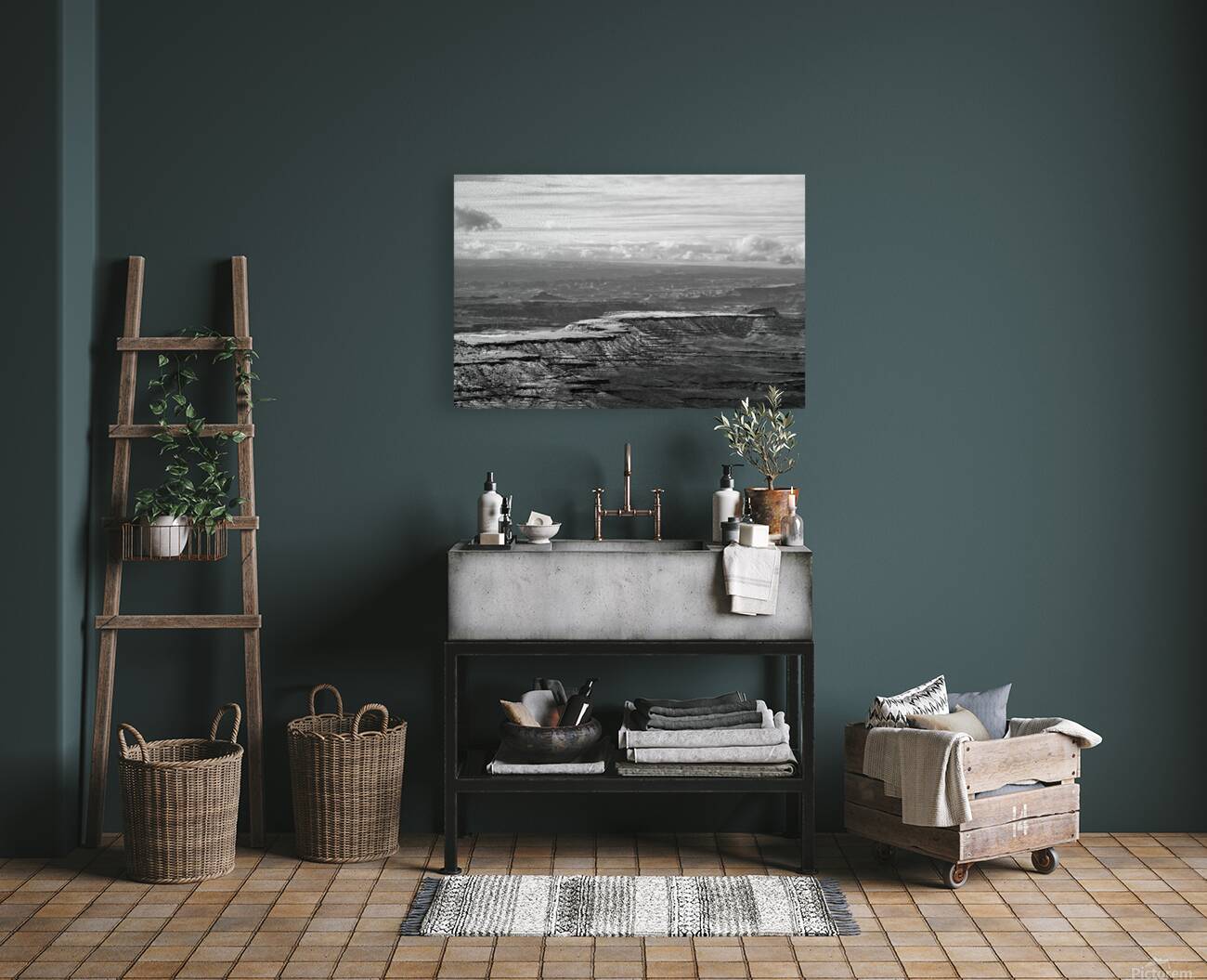 Green River Overlook Winter Reproduction