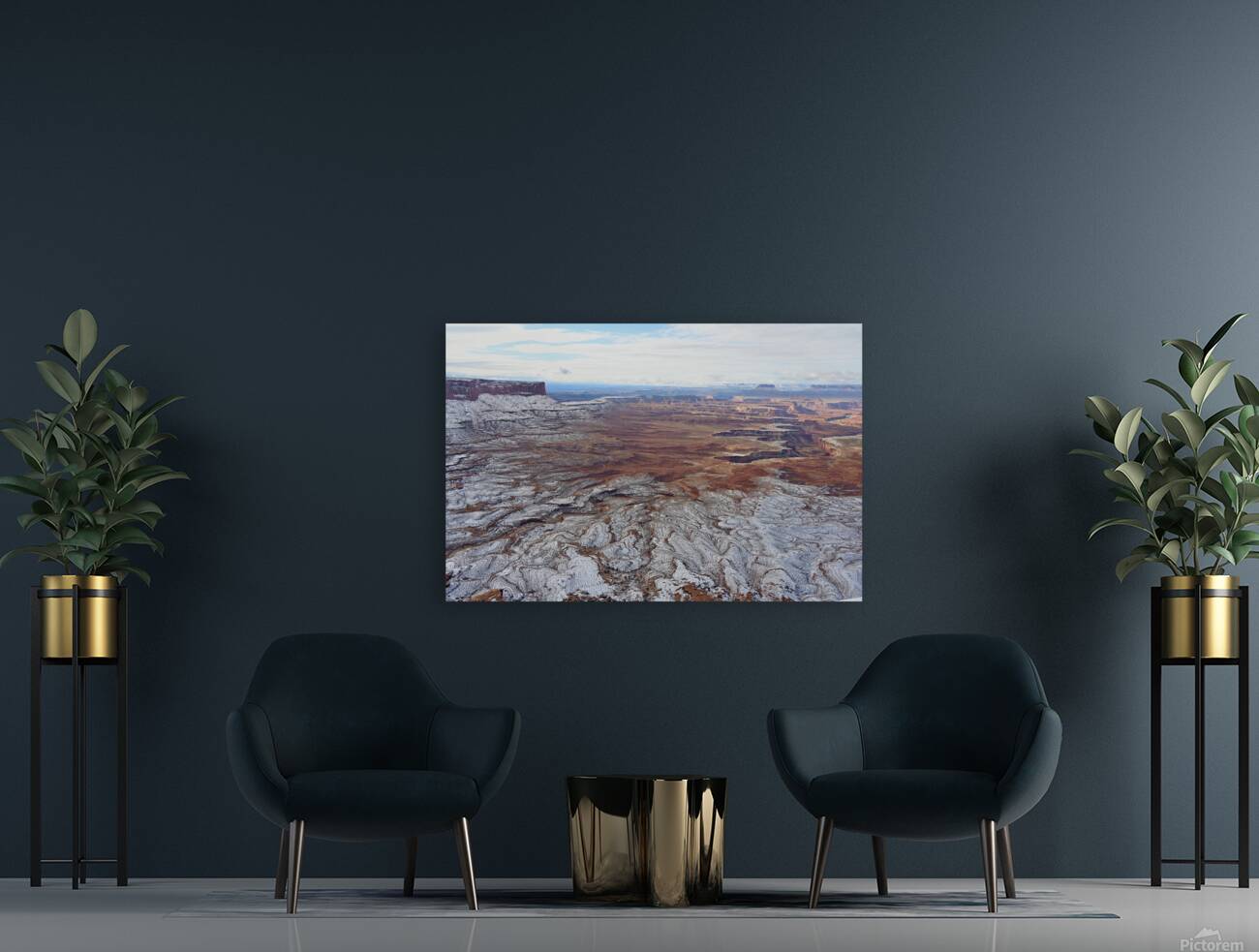 Candlestick overlook Winter CNY Reproduction