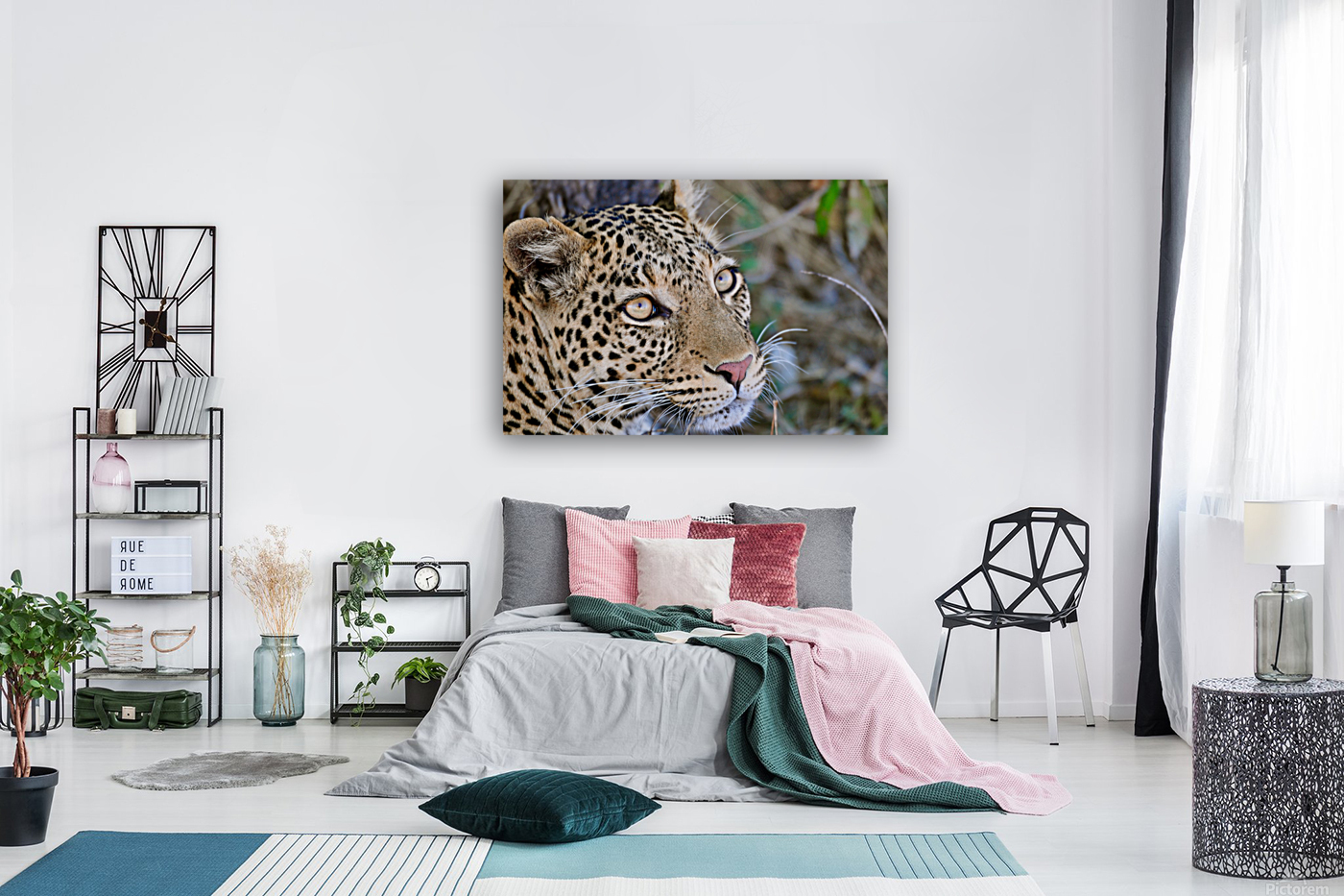 Lovely Leopard Reproduction