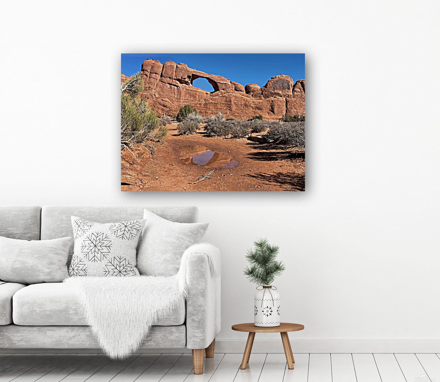 Skyline Arch Reflection Reproduction