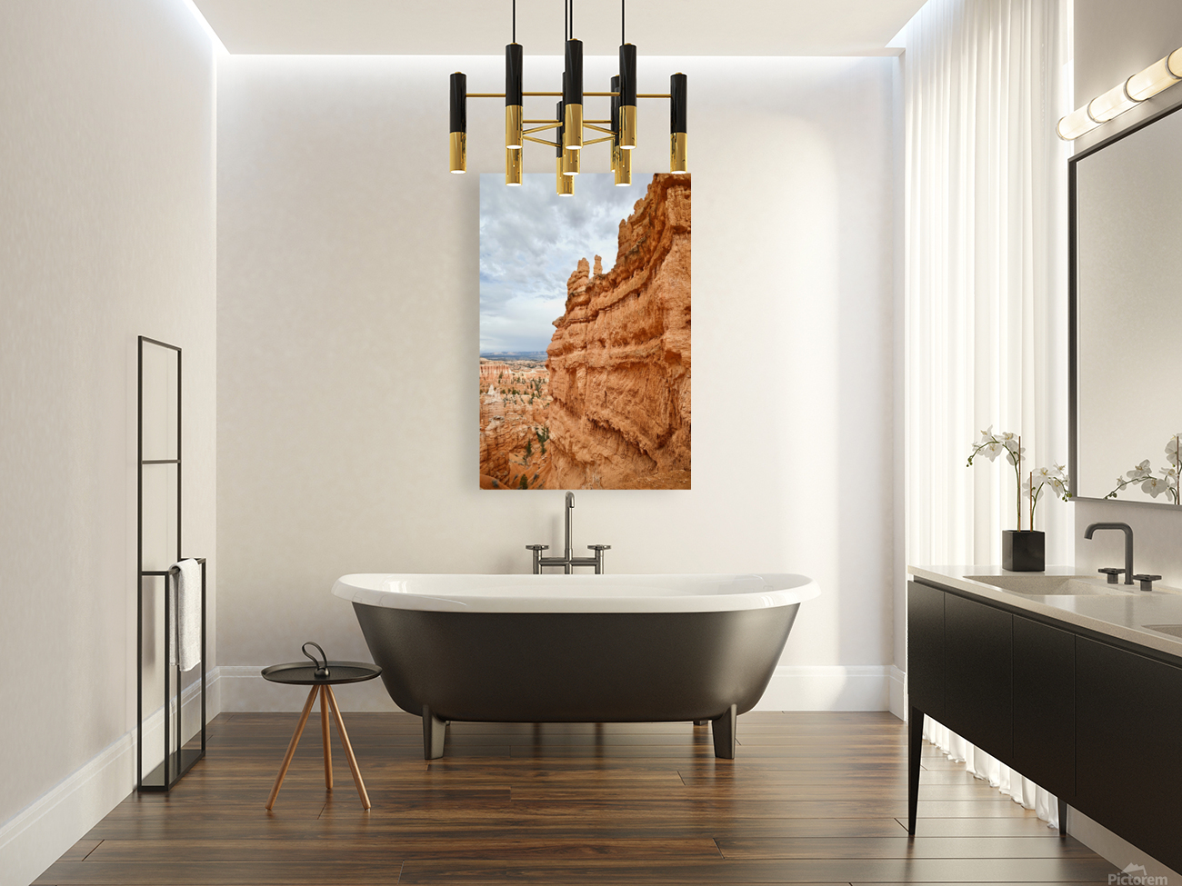 Bryce Trail Wall Reproduction