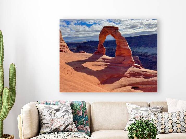 Delicate Arch in Spring Reproduction