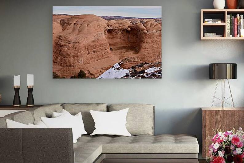 Delicate Arch Hike Up Reproduction
