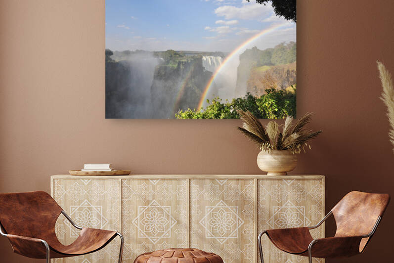 Victoria Falls Wide View by Tom Fritz