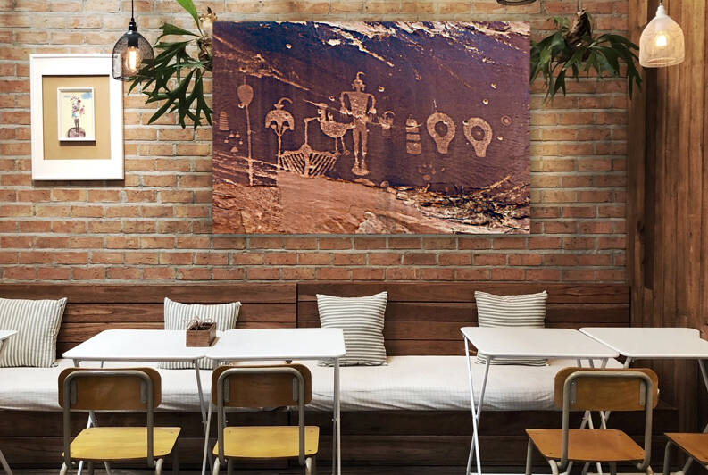 Arches Petroglyph Panel Reproduction