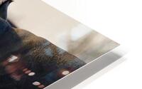 Black Rhino Close Up HD Metal print