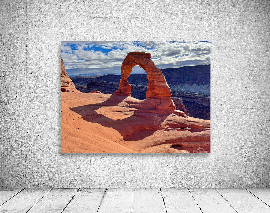 Delicate Arch in Spring Wall Preview