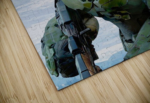 Halo Master Chief Hatker Art Store puzzle