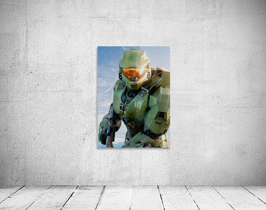 Halo Master Chief Wall Preview