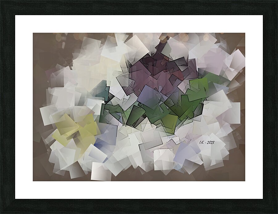 Still Life with Celery[d2] Picture Frame print