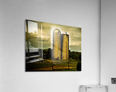 Silos Acrylic Print