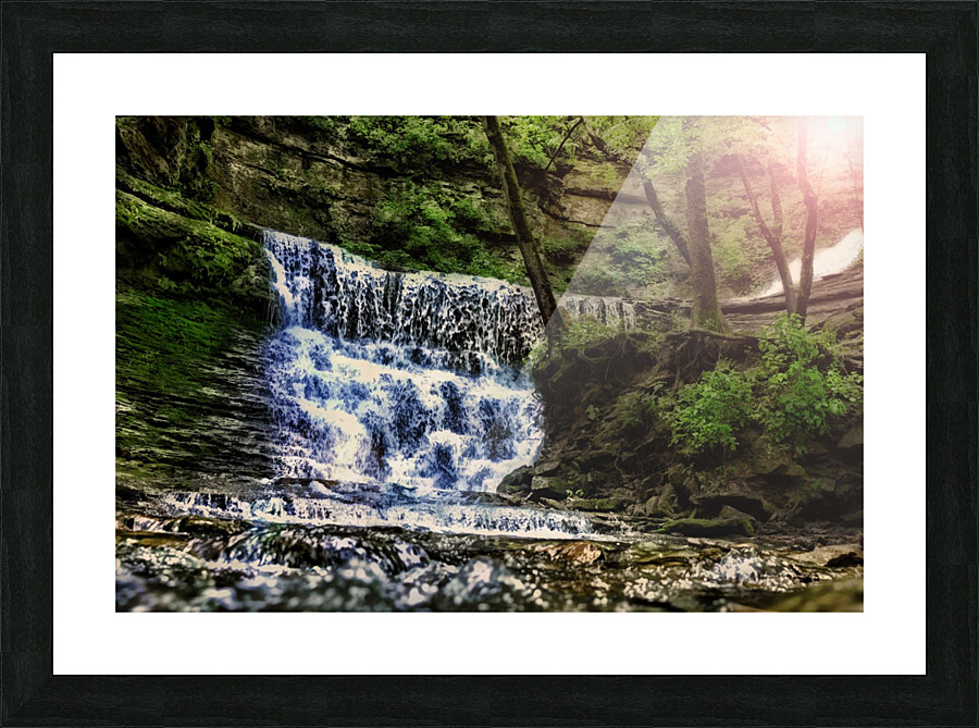 Jackson Falls Picture Frame print