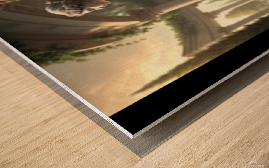 Marble Muse – Timeless Elegance in Art 1 Wood print